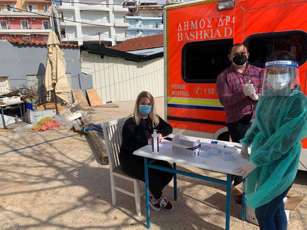 Χιμάρα: Διενεργήθηκαν 50 rapid tests με 2 θετικά κρούσματα