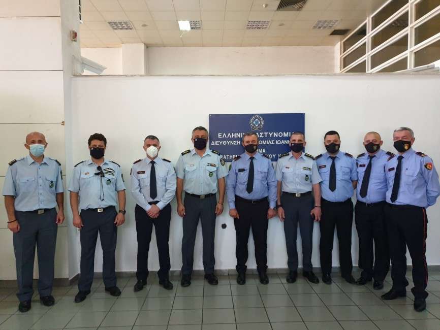 Συναντήσεις Ελλήνων Αξιωματούχων της Αστυνομίας Ηπείρου και Μακεδονίας με Αλβανούς ομολόγους τους