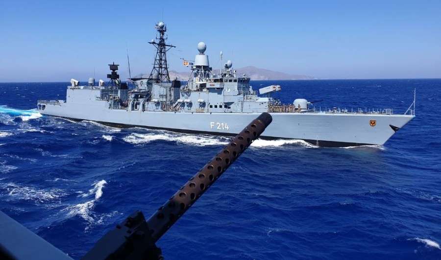 Συνεκπαίδευση ναυτικών μονάδων Ελλάδας και Γερμανίας στο Αιγαίο