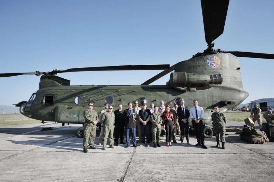 Τρία ελικόπτερα για την κατάσβεση της πυρκαγιάς έστειλε η ΕΕ στην Αλβανία