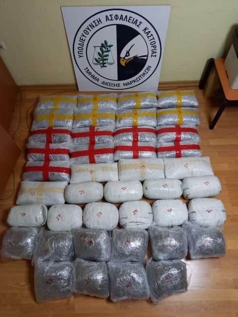 Σύλληψη τριών Αλβανών στην Κρυσταλλοπηγή για εμπόριο ναρκωτικών