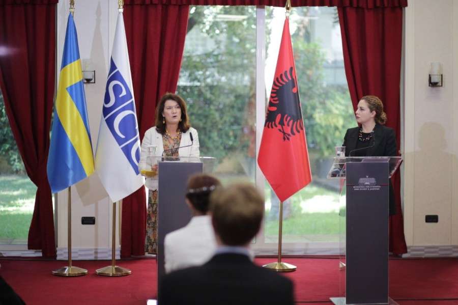 Η Σουηδία τάσσεται υπέρ της ένταξης της Αλβανίας στην ΕΕ