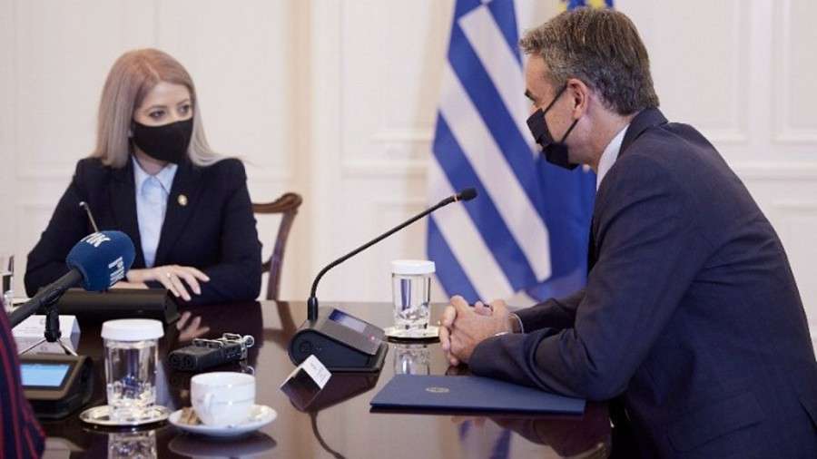 Προτεραιότητα ο τερματισμός της τουρκικής κατοχής στην Κύπρο, τόνισε ο Μητσοτάκης