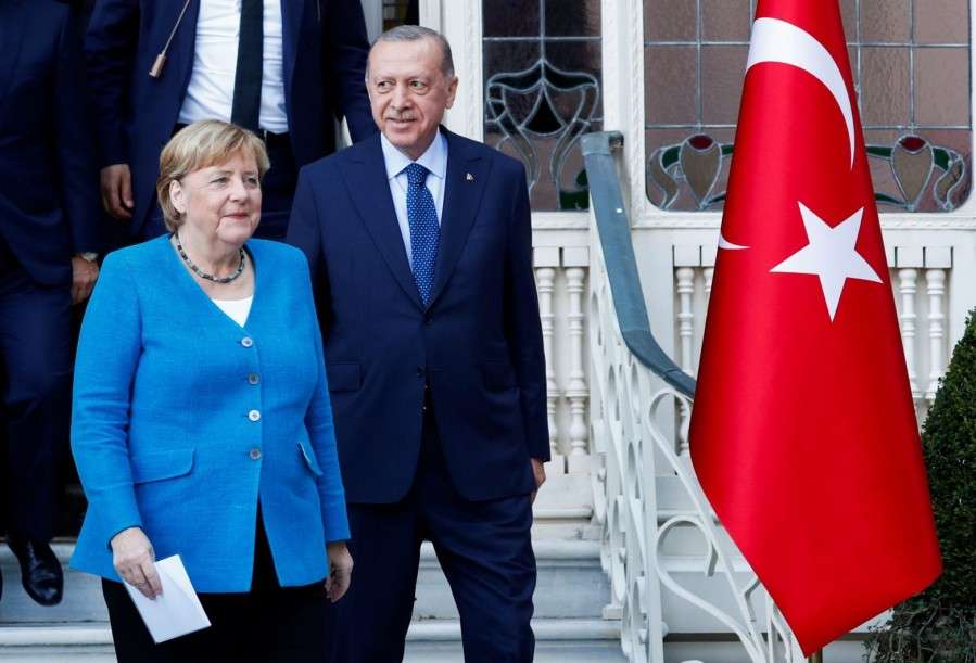 Πάντα κοινά τα συμφέροντα Τουρκίας - Γερμανίας δήλωσε η Μέρκελ