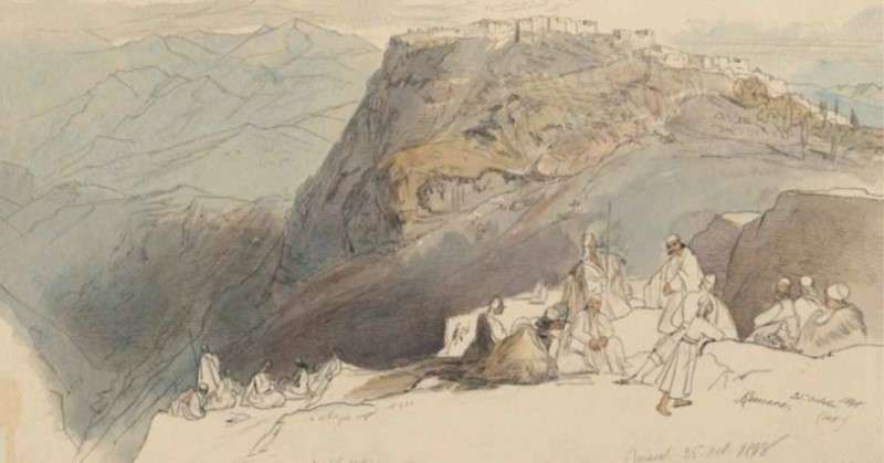 Ο Έντουαρντ Λίαρ στη Χιμάρα του 1800