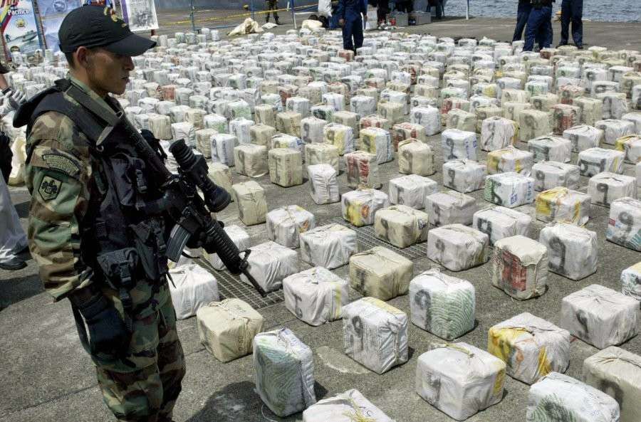 Οι κολομβιανές αρχές κατάσχεσαν 2 τόνους κοκαΐνης με προορισμό και την Αλβανία