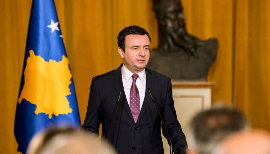 Kurti: «Ναι στο δημοψήφισμα για την ένωση Αλβανίας - Κοσόβου»