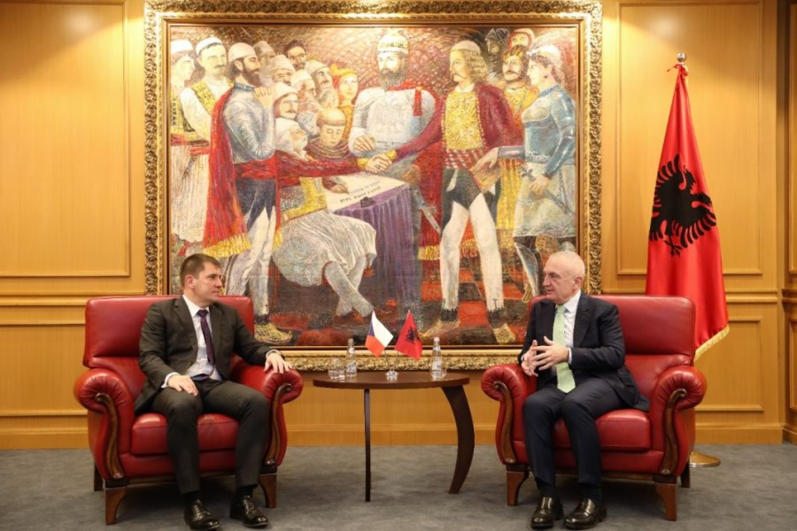 Αλβανία: Συνάντηση Μέτα με το νέο Τσέχο Πρέσβη