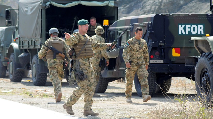 Αλβανικά στρατεύματα στην KFOR του Κοσσυφοπεδίου