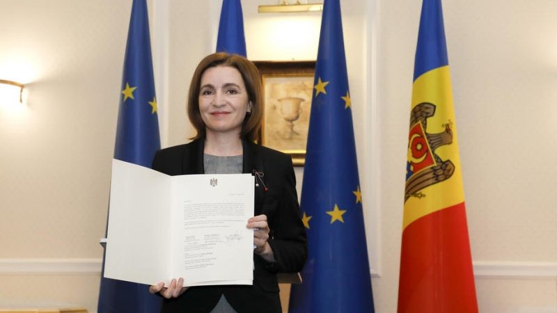 Αίτημα ταχείας ένταξης στην ΕΕ από Μολδαβία, Γεωργία και Ουκρανία