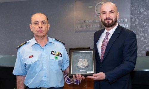 Ο Αρχηγός της Ελληνικής Αστυνομίας σε συνάντηση με τον Αλβανό ομόλογό του