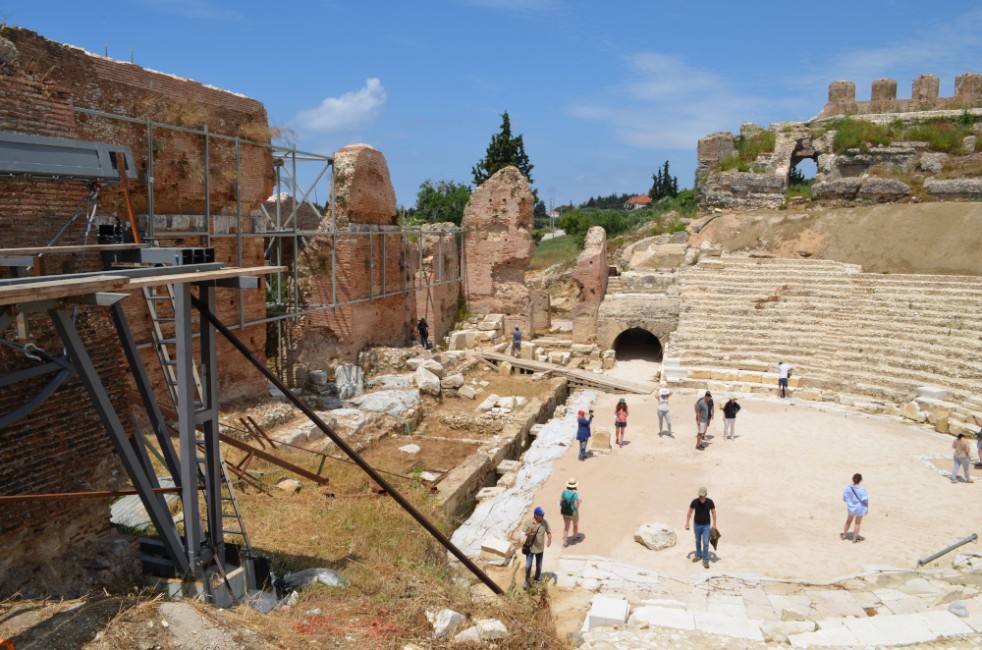 Έργα αποκατάστασης του αρχαίου θεάτρου της Δωδώνης