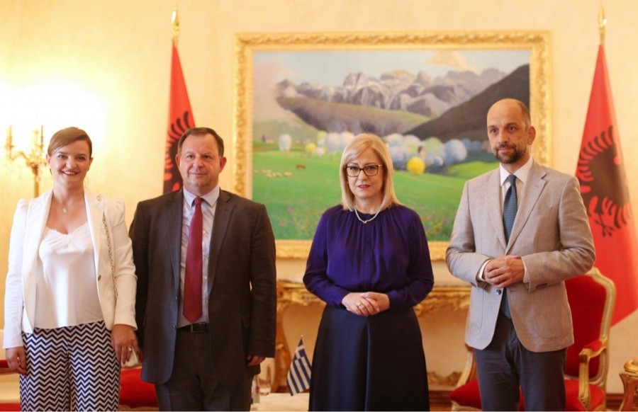 Επίσκεψη Μπάρκα στα Τίρανα στα πλαίσια της Κοινοβουλευτικής Ομάδας Φιλίας