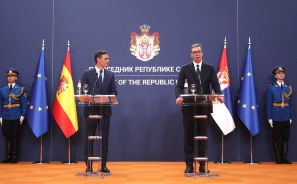 Sanchez: Η Ισπανία θα στηρίζει πάντα την Σερβία για το ζήτημα του Κοσόβου