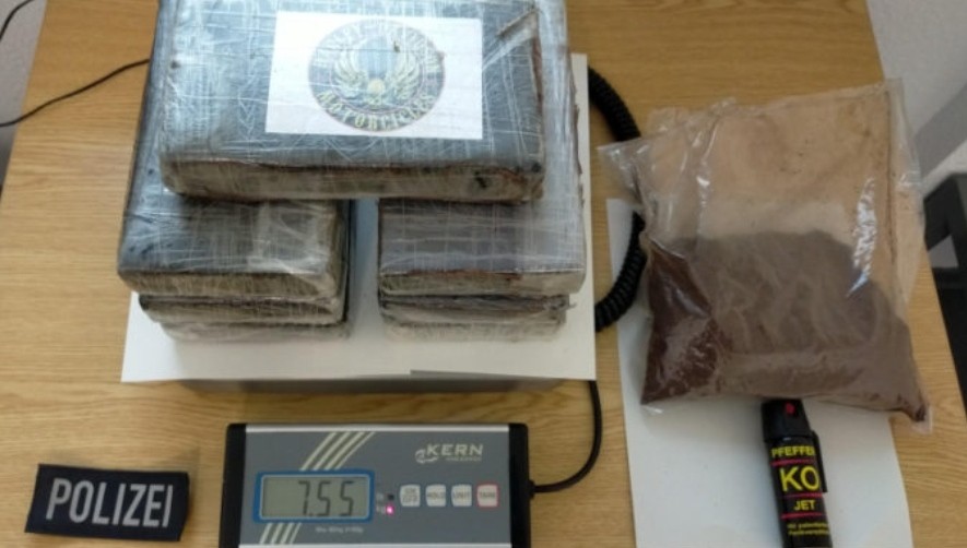 Με 7.5 κιλά κοκαΐνης πιάστηκε 26χρονος Αλβανός στη Γερμανία