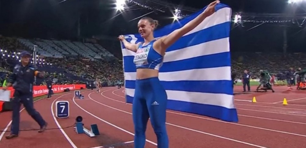 Η Ελλάδα ξανά στην κορυφή με το χρυσό της Ελίνας Τζένγκο