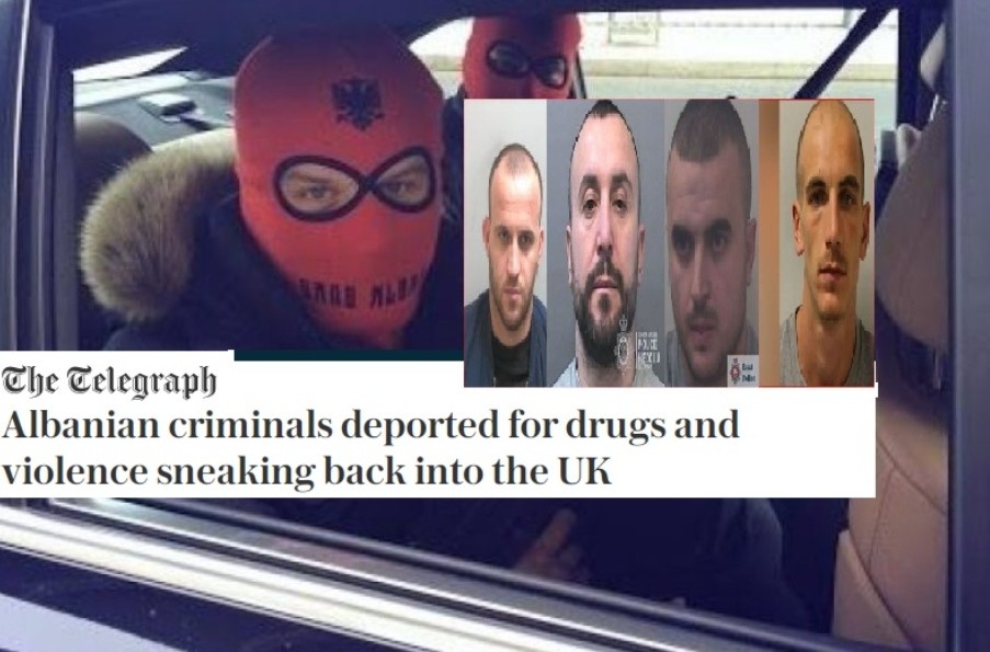 Η βρετανική "The Telegraph" για τους Αλβανούς εγκληματίες στο Ηνωμένο Βασίλειο