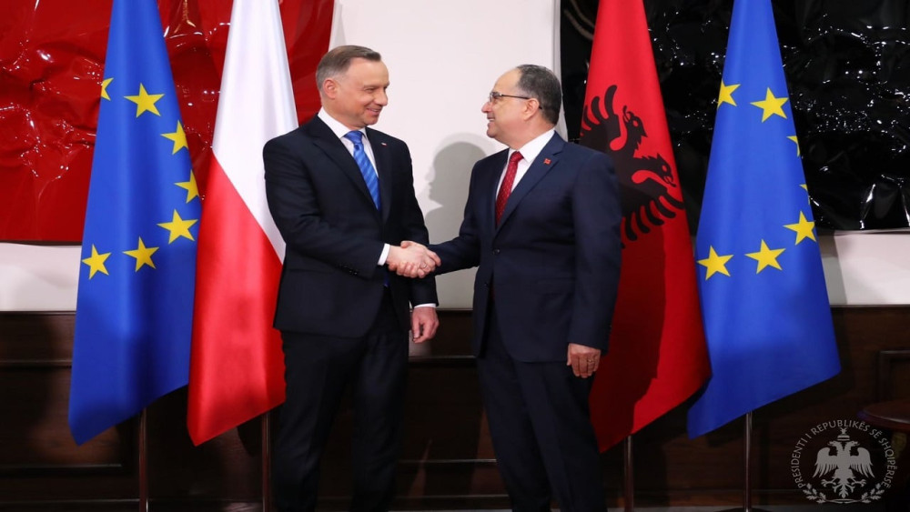 Πρώτη επίσκεψη Πολωνού προέδρου στην Αλβανία έπειτα από 20 χρόνια