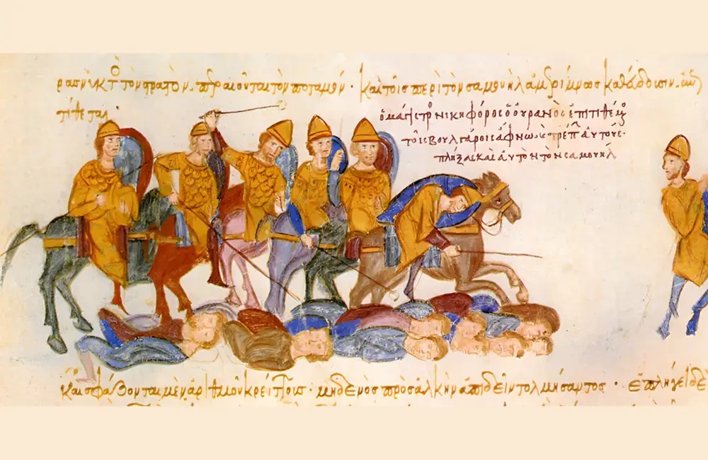 Ο Βουλγαροκτόνος εκδικείται τον Σαμουήλ