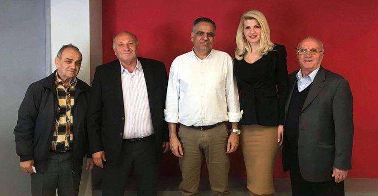Συνάντηση αντιπροσωπείας της ΔΕΕΕΜ ΟΜΟΝΟΙΑ με τον γενικό γραμματέα του ΣΥΡΙΖΑ Π. Σκουρλέτη