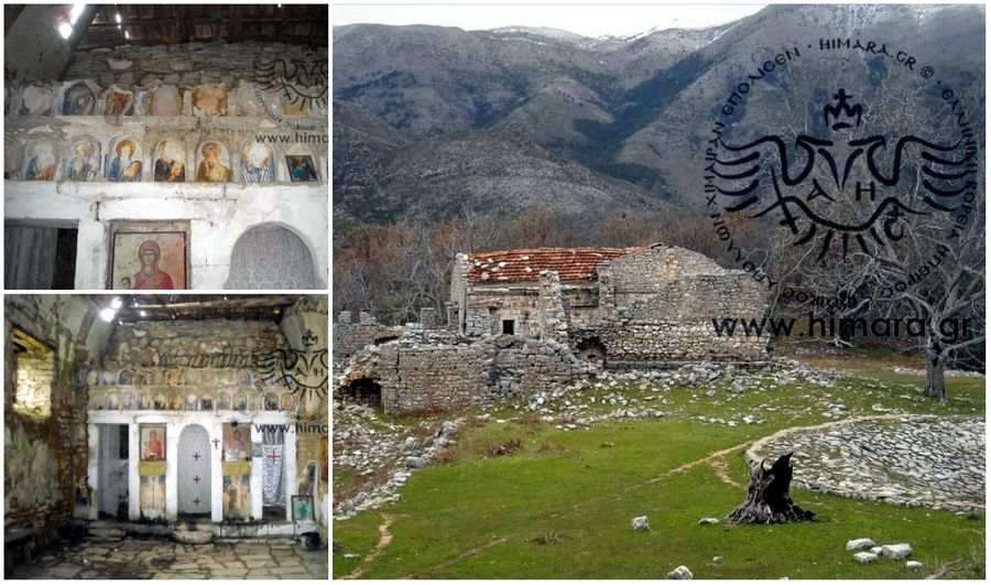 Το βυζαντινό μοναστήρι της Παναγίας της Σκουταριώτισσας στην Χιμάρα (φωτογραφίες)