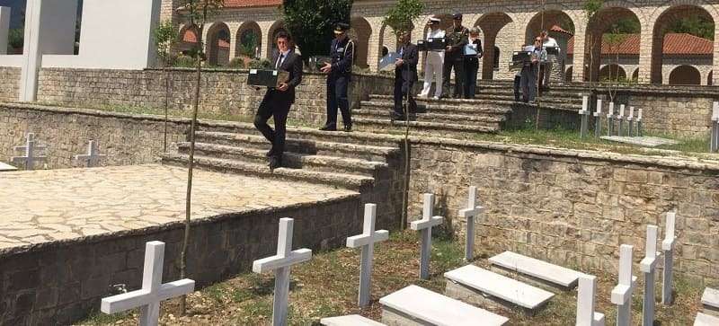 Ενταφιάστηκαν σήμερα στην Κλεισούρα 85 Έλληνες στρατιώτες που έπεσαν στην μάχη του έπους του '40