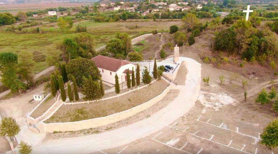 Ανάπλαση περιβάλλοντος χώρου Ναού Αγίου Βασιλείου στο Τσαούσι (βίντεο)