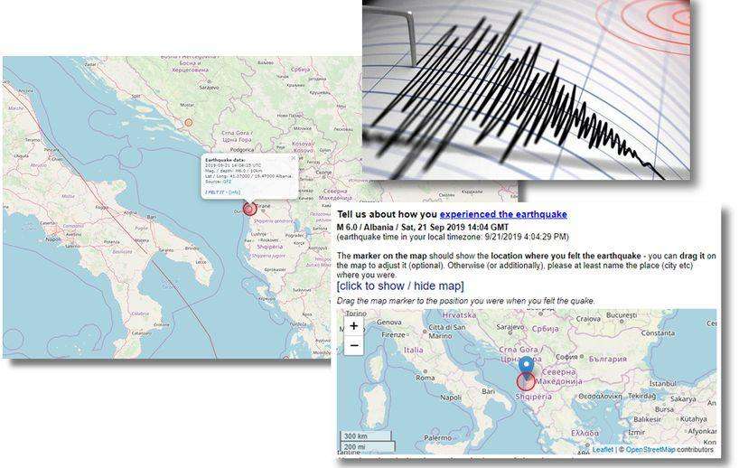 Σεισμός 5.8 Ρίχτερ ταρακούνησε την Αλβανία