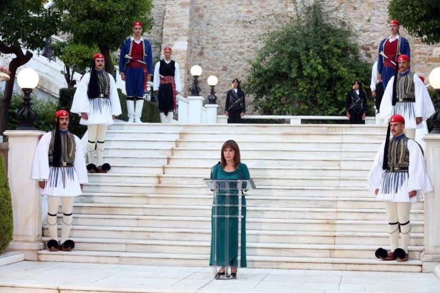 Μήνυμα ενότητας από την Ελληνίδα Π.τ.Δ. στην 47η επέτειο Αποκατάστασης της Δημοκρατίας στην Ελλάδα 1 ----47-----1.jpg