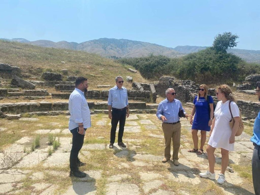 Τη Δρόπολη επισκέφτηκε σήμερα ο Υφυπουργός Παιδείας Άγγελος Συρίγος 2 FB IMG 1659192538890