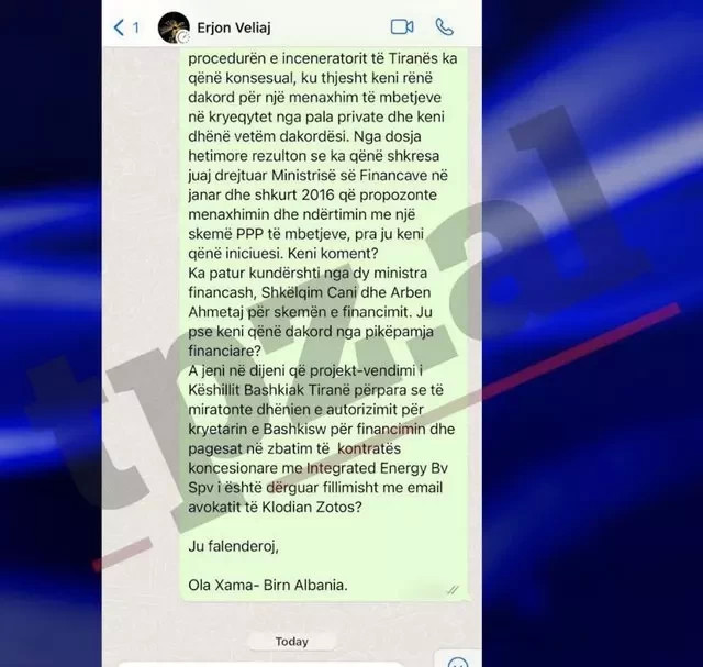 Το Συμβούλιο της Ευρώπης καλεί τον Δήμαρχο Τιράνων να λογοδοτήσει για τον εκφοβισμό δημοσιογράφου 3 640 0 7815aa98 7be5 44d9 9ab0 92f8a0539221 384.jpeg fd0c8a6c55d38d3e0510edfd13074187