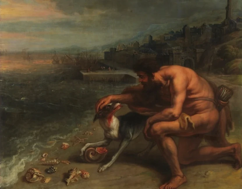 The_Discovery_of_Purple-Theodoor_van_Thulden_-wikipedia-Public-domain.webp