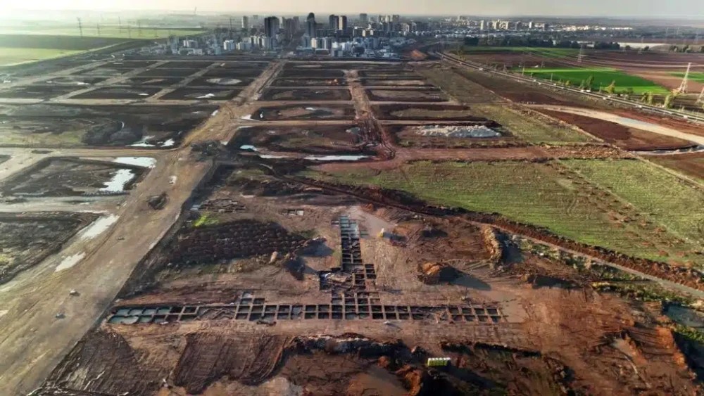 an aerial view of the excavation site at kiryat gat credit israel antiquities authority 1 1024x576.jpg 495cef6b9184cf015baebd74bad90756