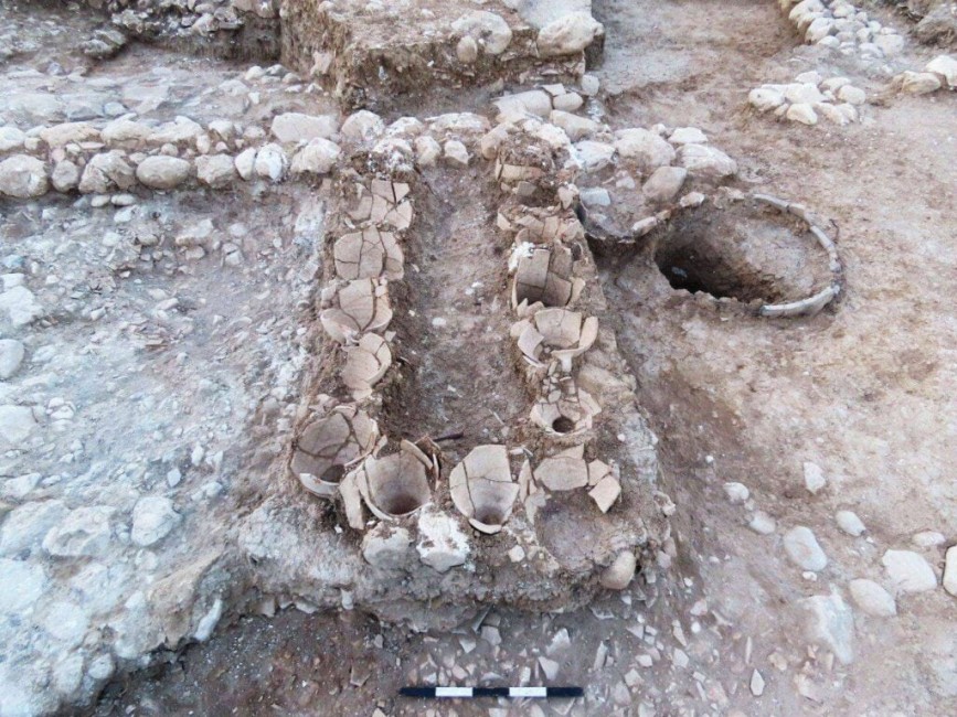 byzantine era storage room alongside a clay oven credit israel antiquities authority