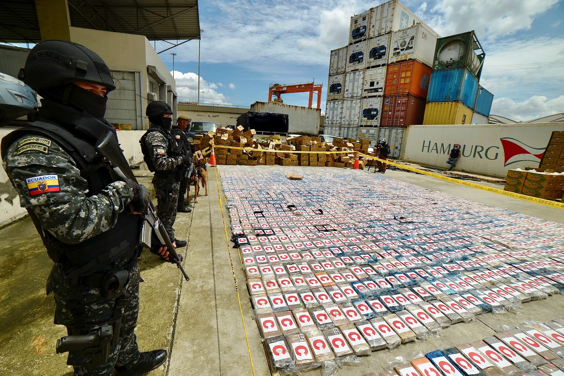 ECU Cocaine with Cement to Prevent Reuse