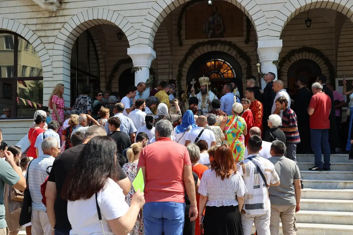 Ο Αρχιεπίσκοπος Ιωάννης στο Δυρράχιο