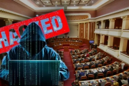 hacker albanian parliament