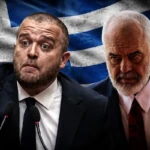 Albanian PM Edi Rama and Ardit Bido