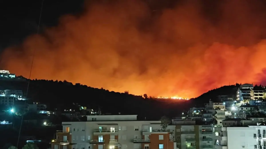 Φλέγεται η Χιμάρα, αβοήθητοι οι κάτοικοι στο έλεος της φωτιάς 1 himara fotia 2026